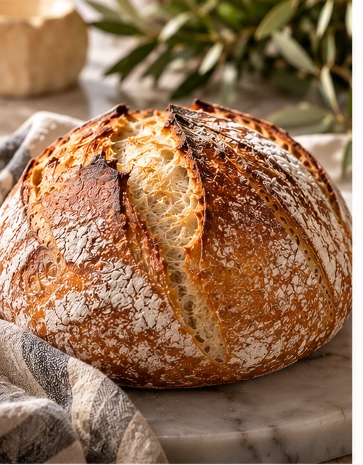 Classic sourdough loaf
