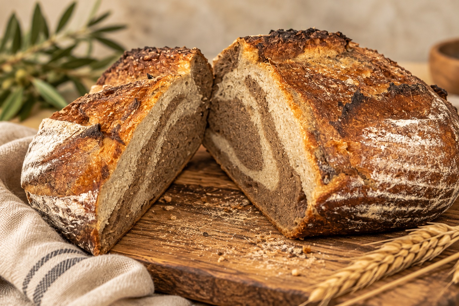 Handcrafted specialty sourdough